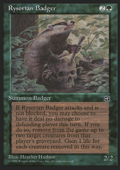 Rysorian Badger